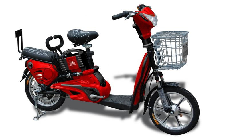 Электроскутер-мопед двухместный - Elbike Dacha 400W 48В/12Ач Электроскутер-мопед двухместный - Elbike Dacha 400W 48В/12Ач