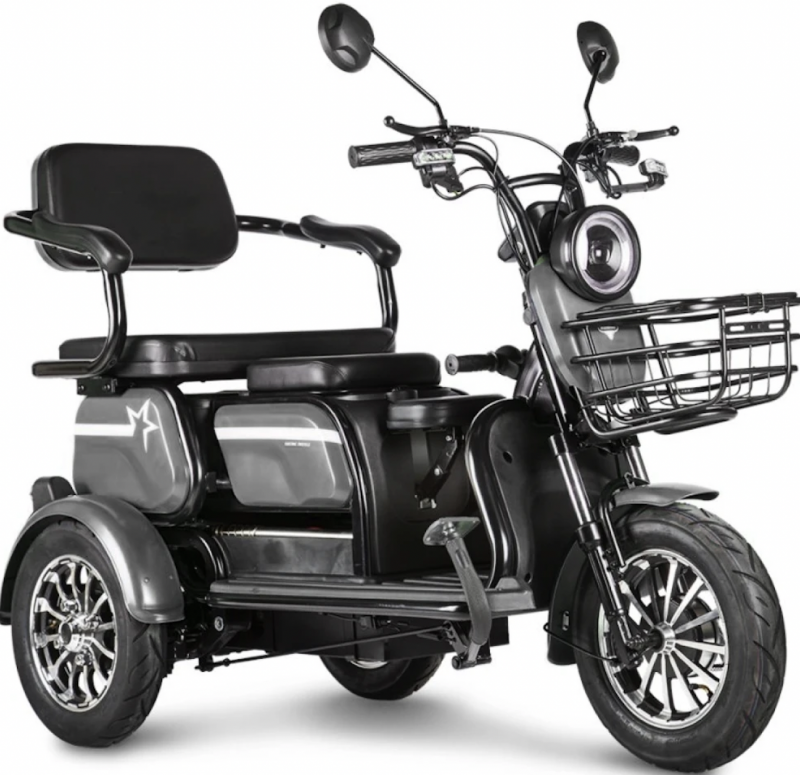 Электроскутер Rutrike Пилот серый Электроскутер Rutrike Пилот серый